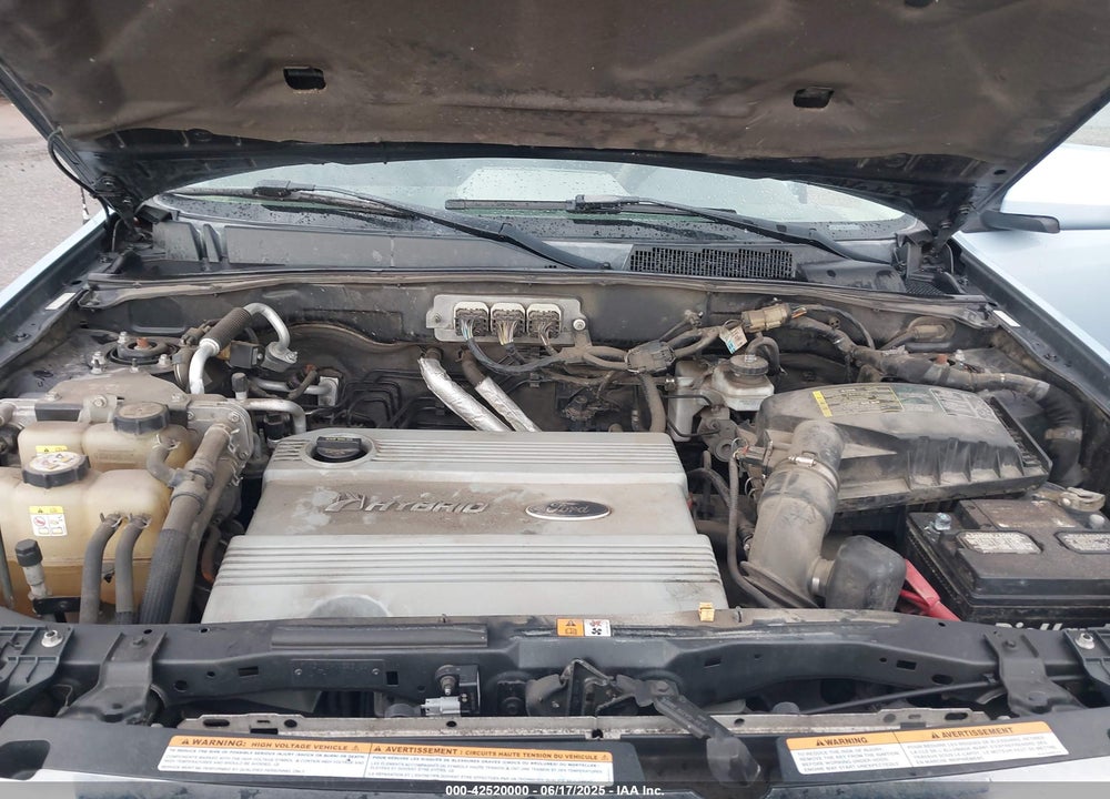 2008 FORD ESCAPE HYBRID VIN: 1FMCU59HX8KE47325