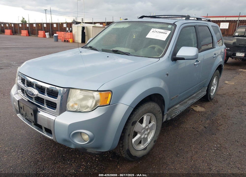 2008 FORD ESCAPE HYBRID VIN: 1FMCU59HX8KE47325