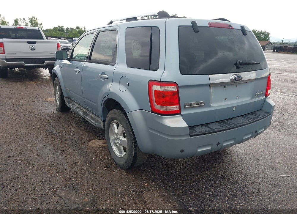 2008 FORD ESCAPE HYBRID VIN: 1FMCU59HX8KE47325