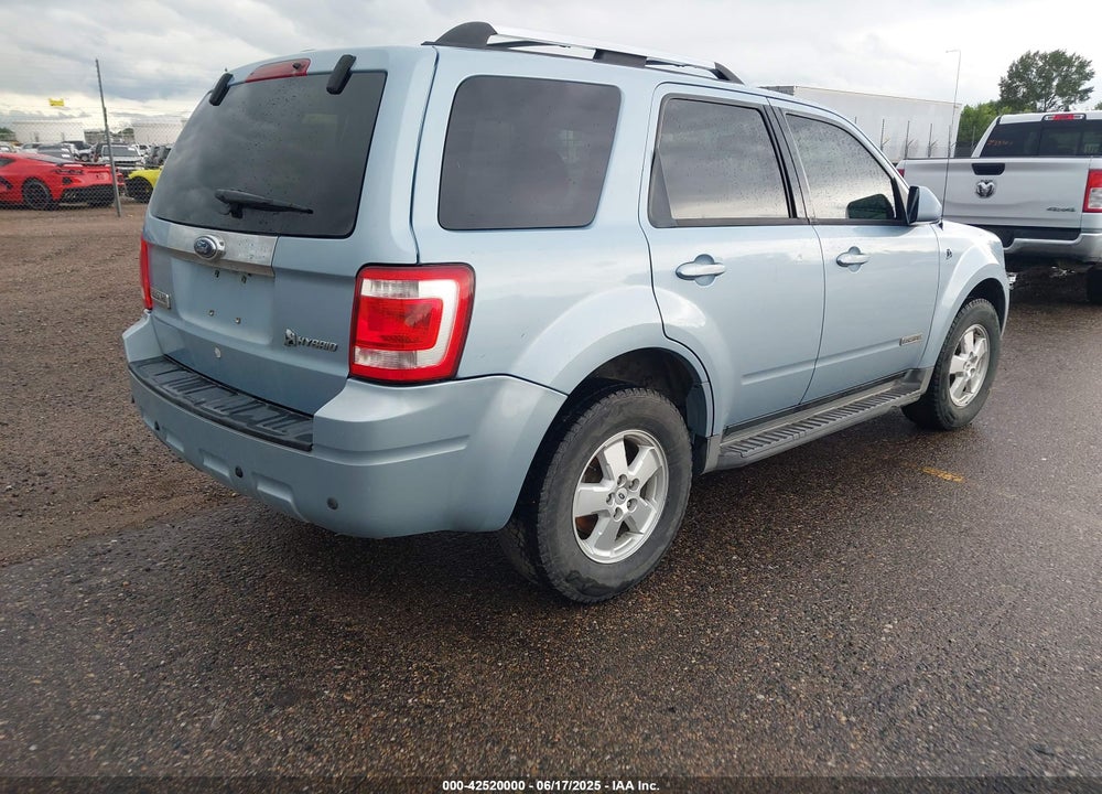 2008 FORD ESCAPE HYBRID VIN: 1FMCU59HX8KE47325