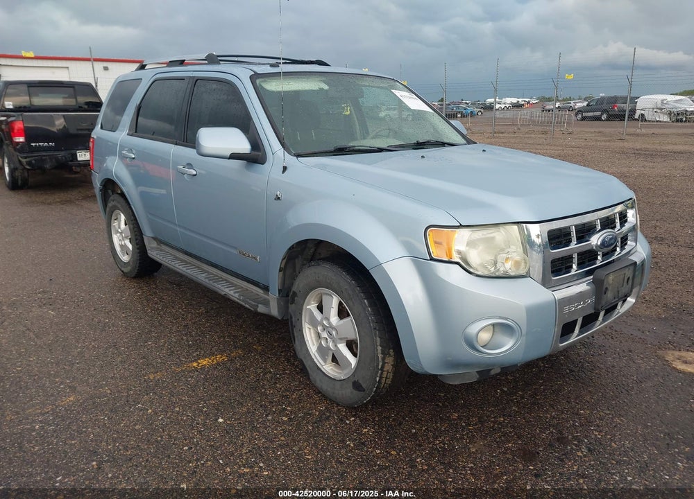 2008 FORD ESCAPE HYBRID VIN: 1FMCU59HX8KE47325