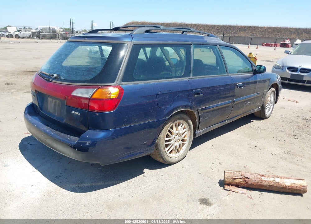 2004 SUBARU LEGACY L/L W/35TH ANNIVERSARY EDITION VIN: 4S3BH625847303490
