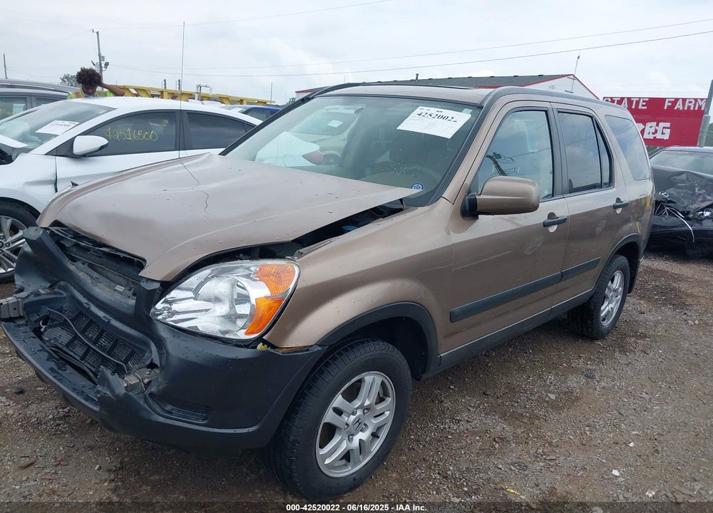 2002 HONDA CR-V EX VIN: JHLRD788X2C094035