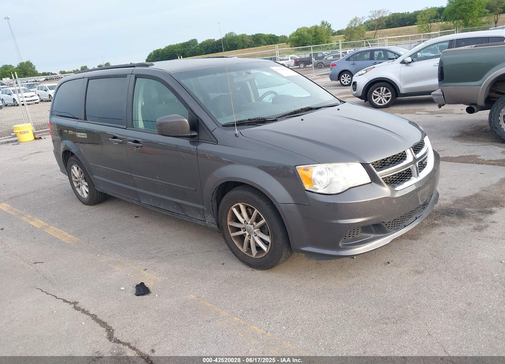 2016 DODGE GRAND CARAVAN SXT VIN: 2C4RDGCG3GR381484