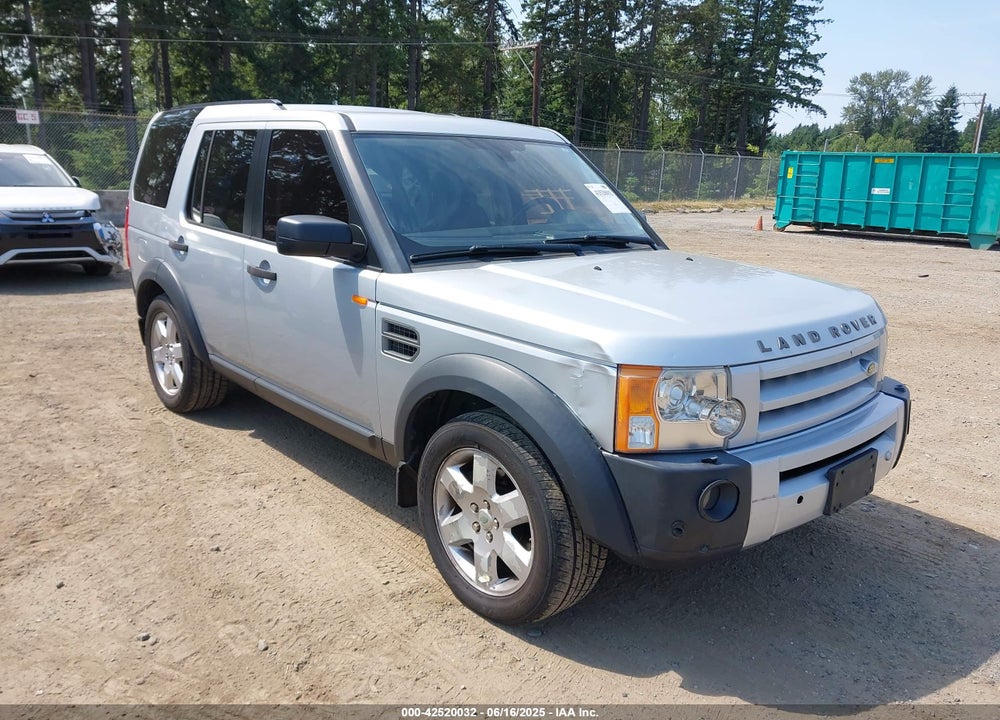 2007 LAND ROVER LR3 V8 HSE VIN: SALAG25487A433165