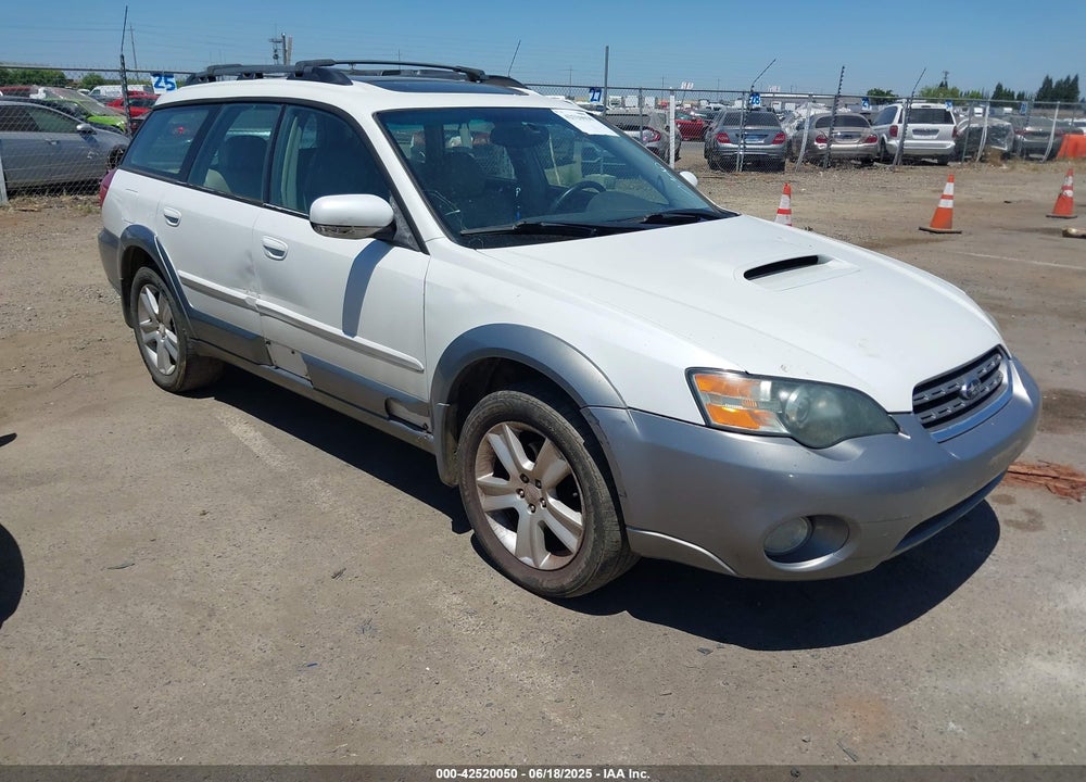 2005 SUBARU OUTBACK 2.5XT LIMITED VIN: 4S4BP67C554337931