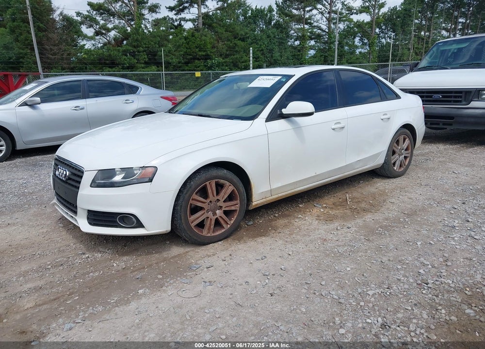 2011 AUDI A4 VIN: WAUAFAFL5BN037896