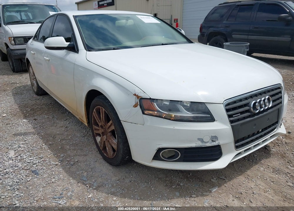 2011 AUDI A4 VIN: WAUAFAFL5BN037896