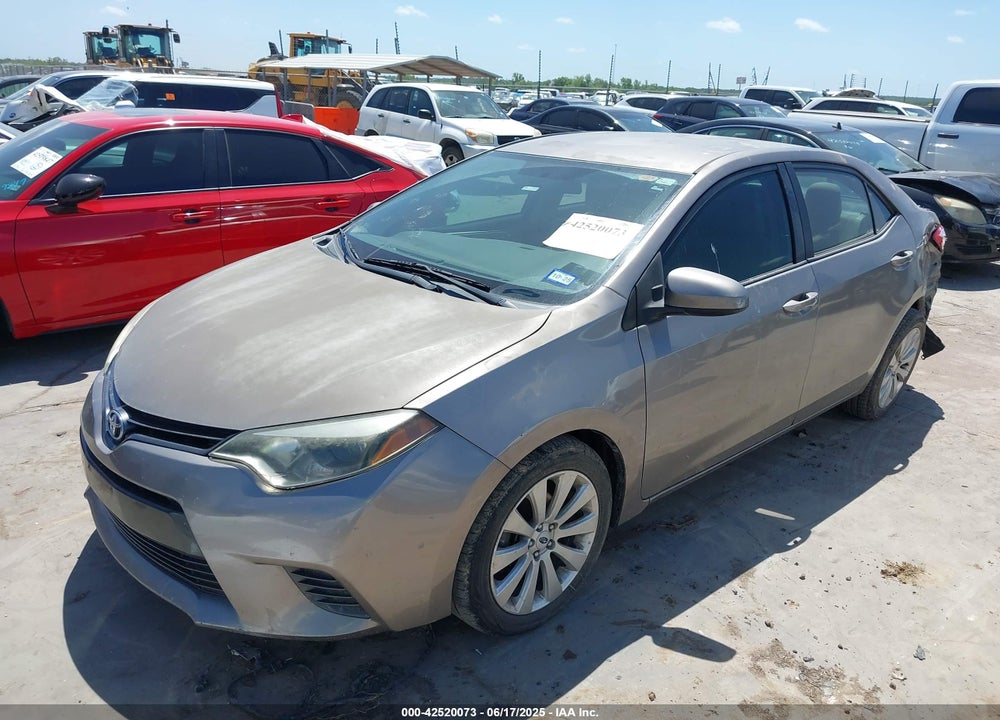 2016 TOYOTA COROLLA VIN: 5YFBURHE1GP433506