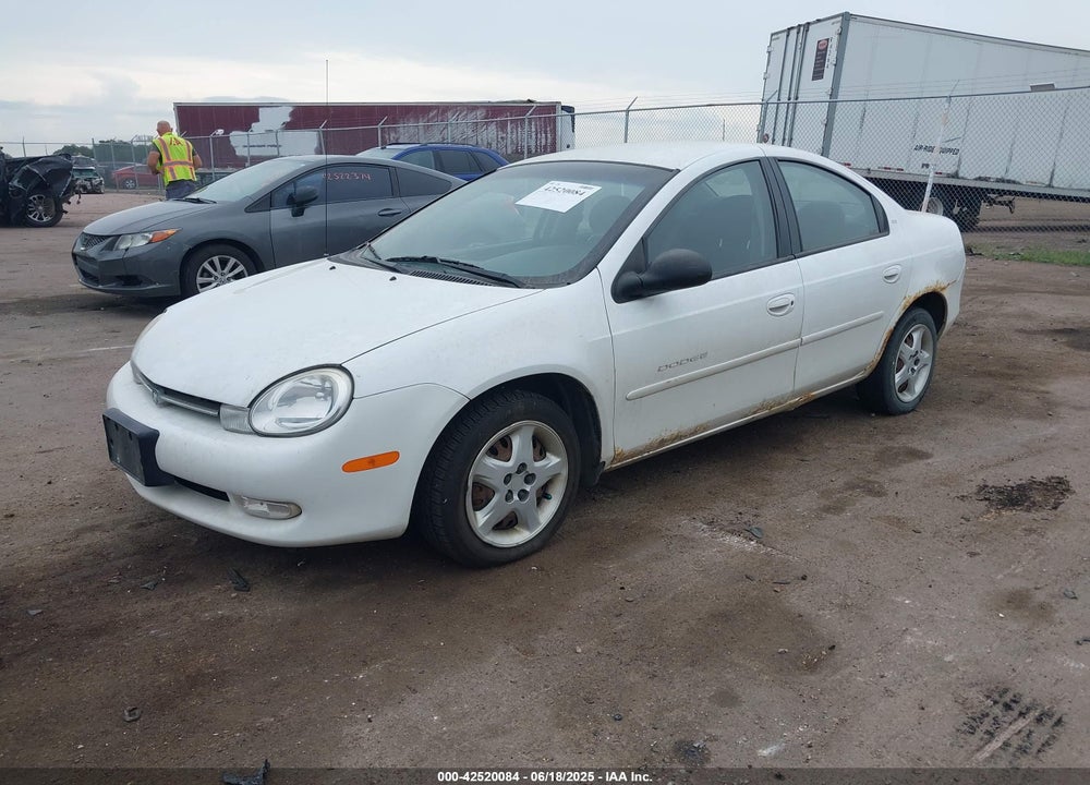 2000 DODGE NEON HIGHLINE VIN: 1B3ES46C3YD729060