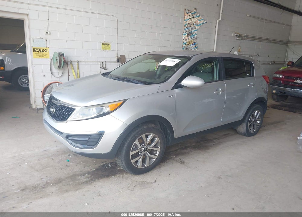 2016 KIA SPORTAGE LX VIN: KNDPBCAC1G7864074