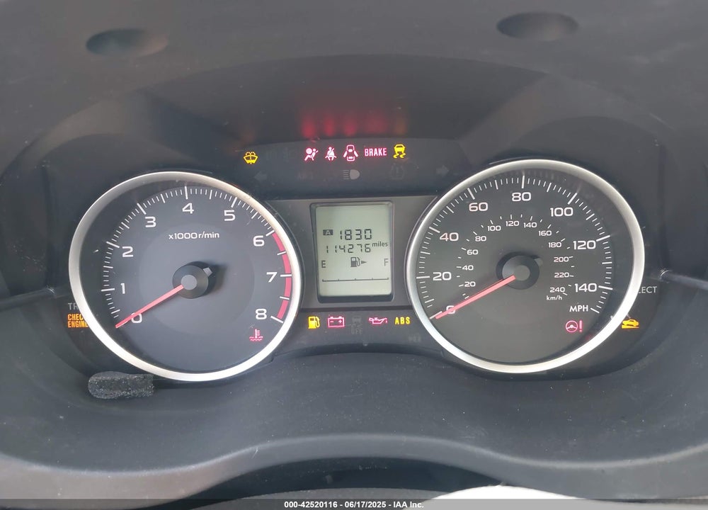 2015 SUBARU FORESTER VIN: JF2SJADC9FH482639