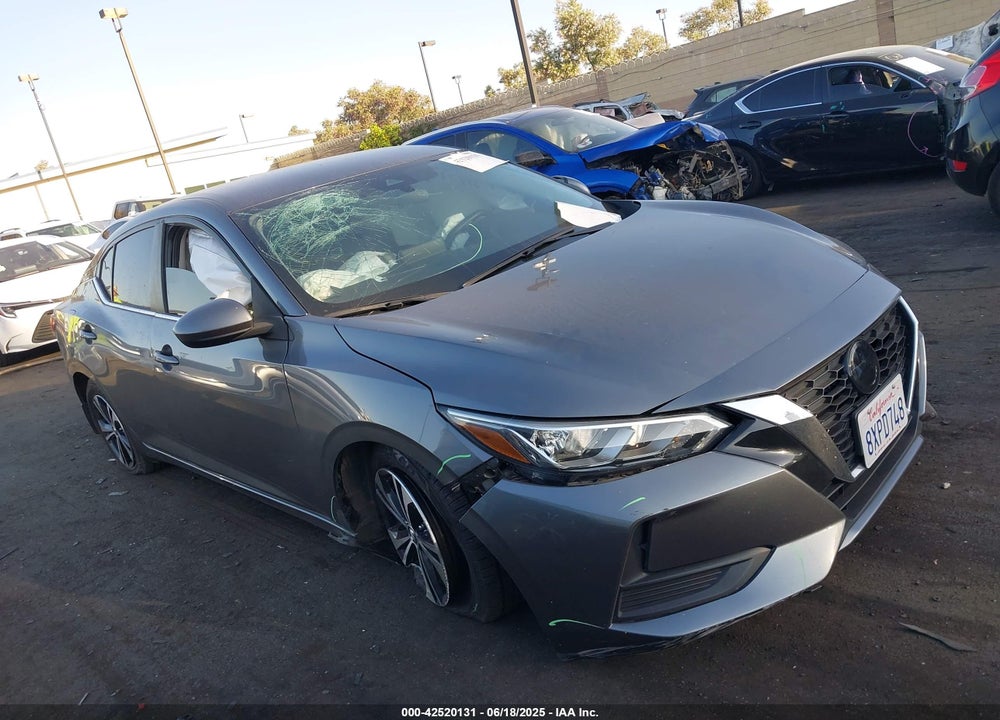 2021 NISSAN SENTRA VIN: 3N1AB8CVXMY307467
