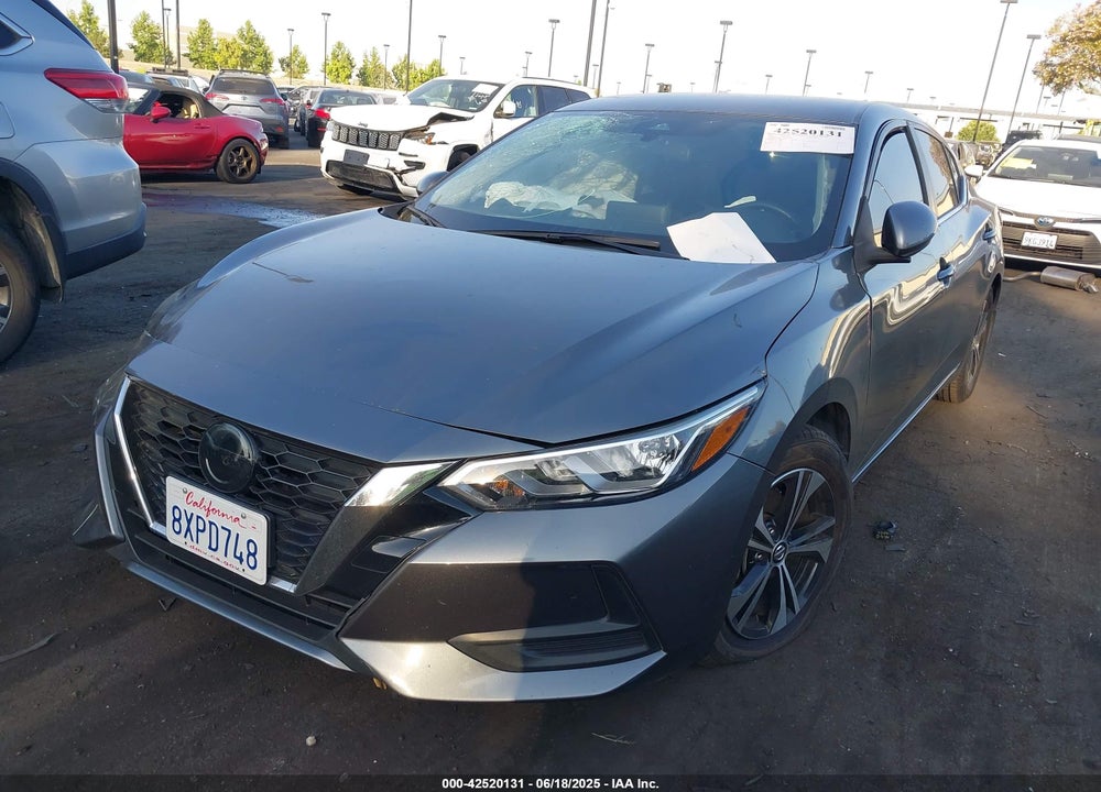 2021 NISSAN SENTRA VIN: 3N1AB8CVXMY307467