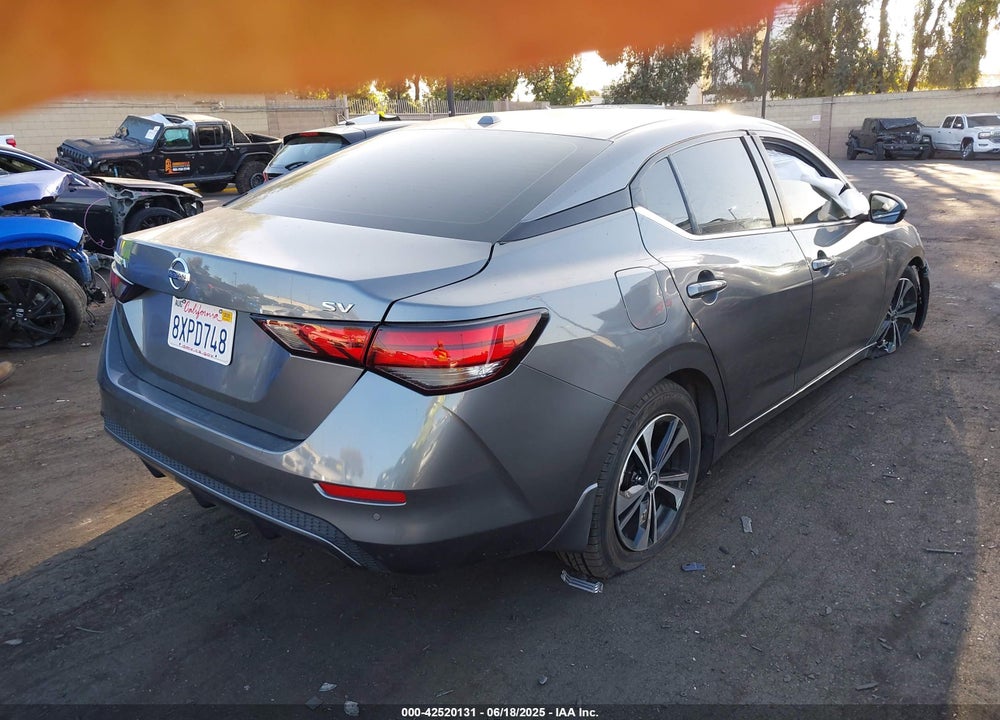 2021 NISSAN SENTRA VIN: 3N1AB8CVXMY307467