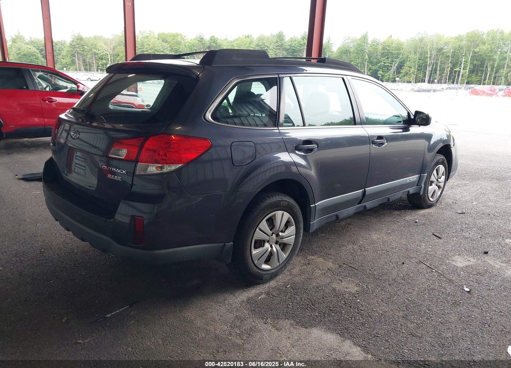 2013 SUBARU OUTBACK VIN: 4S4BRBAC0D3284717