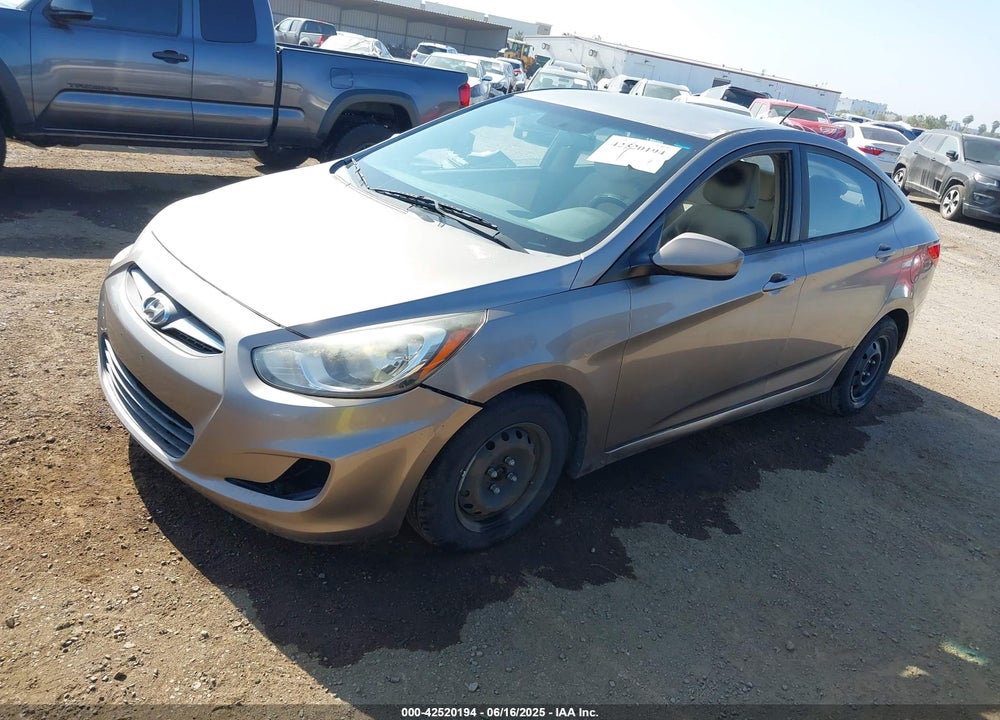 2014 HYUNDAI ACCENT VIN: KMHCT4AE9EU600615