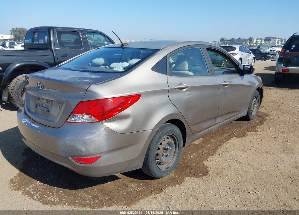 2014 HYUNDAI ACCENT VIN: KMHCT4AE9EU600615