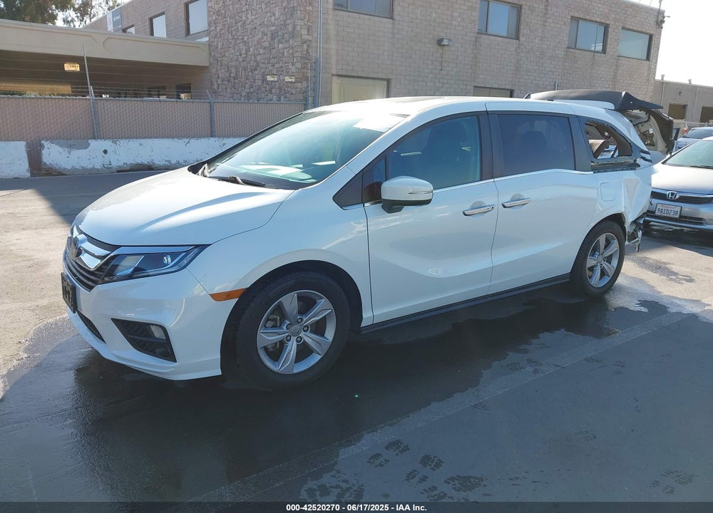 2020 HONDA ODYSSEY EX-L/EX-L W/NAVI RES VIN: 5FNRL6H75LB051843