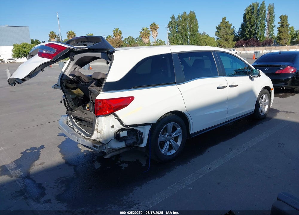 2020 HONDA ODYSSEY EX-L/EX-L W/NAVI RES VIN: 5FNRL6H75LB051843