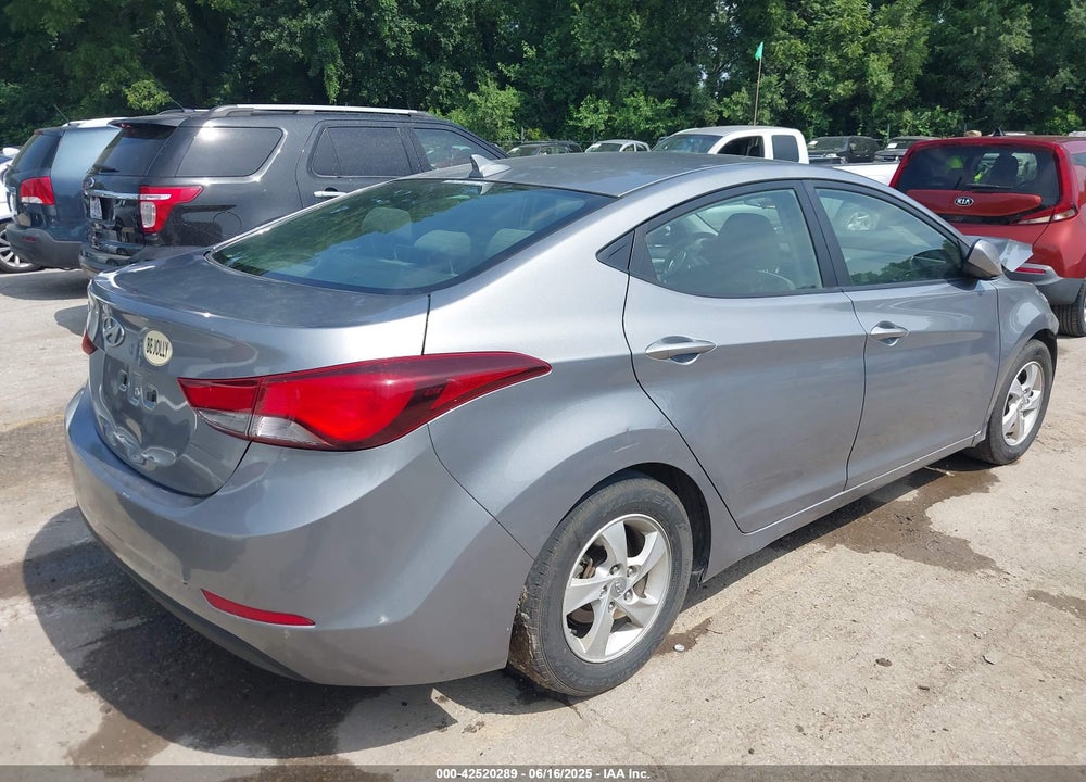 2014 HYUNDAI ELANTRA VIN: KMHDH4AE9EU087758