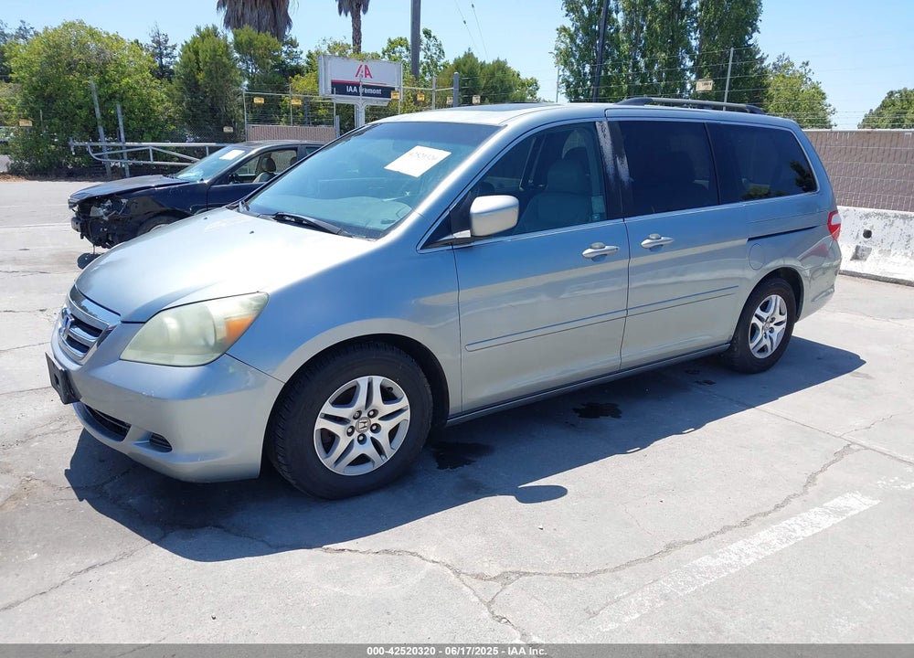 2006 HONDA ODYSSEY EX-L VIN: 5FNRL38716B051664