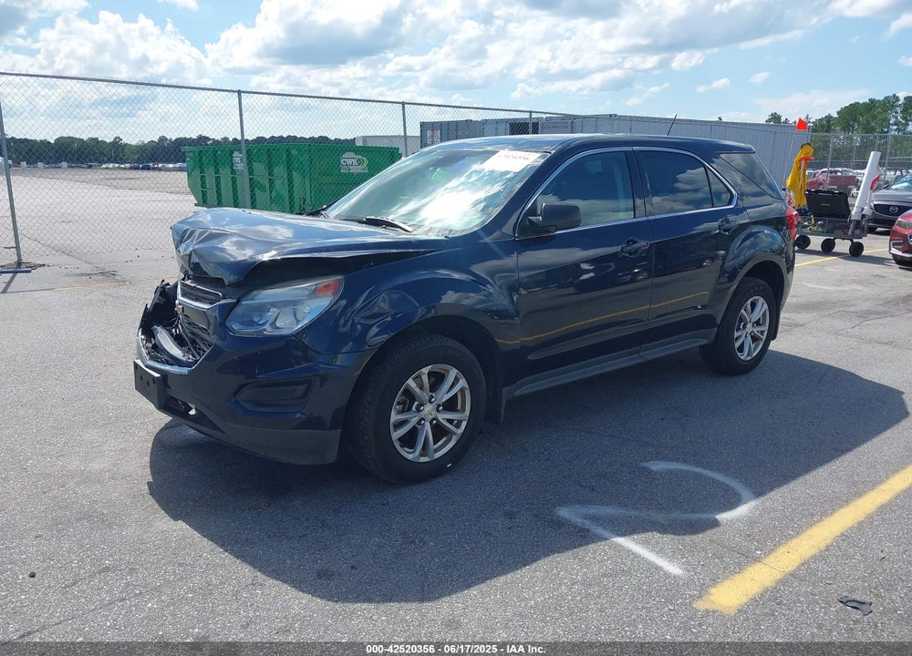 2017 CHEVROLET EQUINOX LS VIN: 2GNFLEEK1H6109103