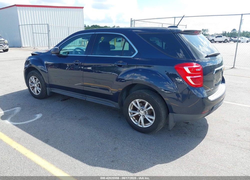 2017 CHEVROLET EQUINOX LS VIN: 2GNFLEEK1H6109103