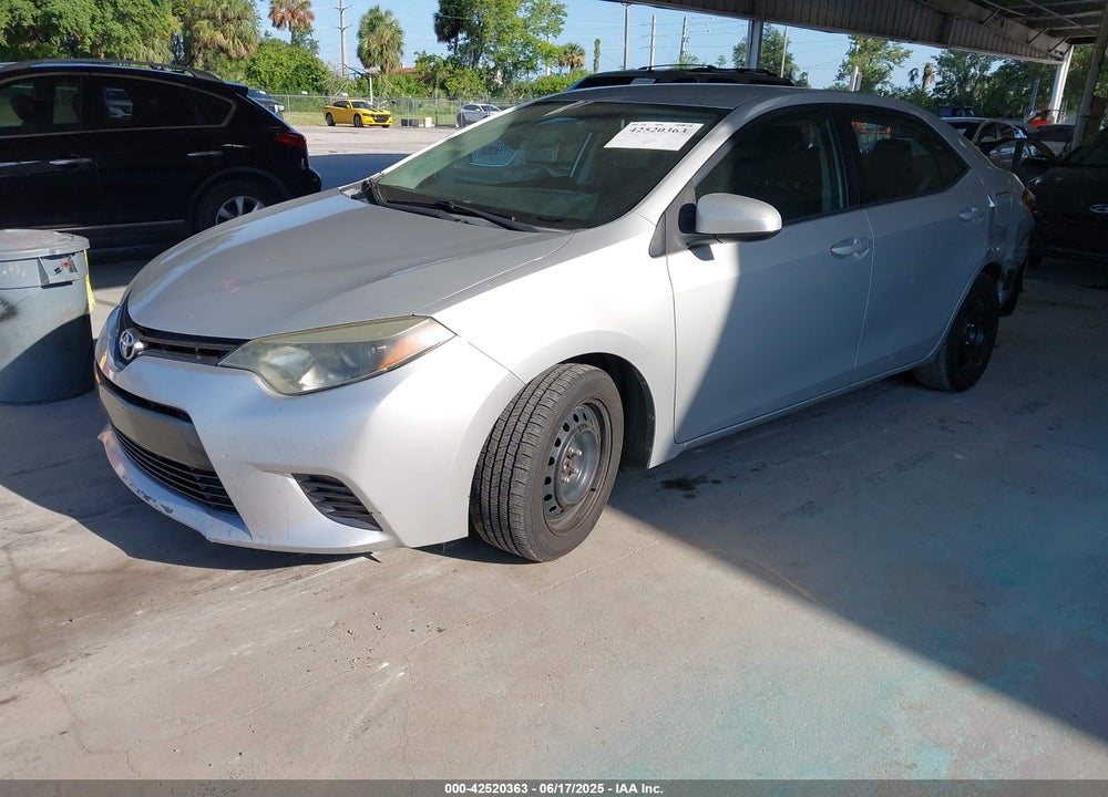2016 TOYOTA COROLLA VIN: 5YFBURHE9GP493288