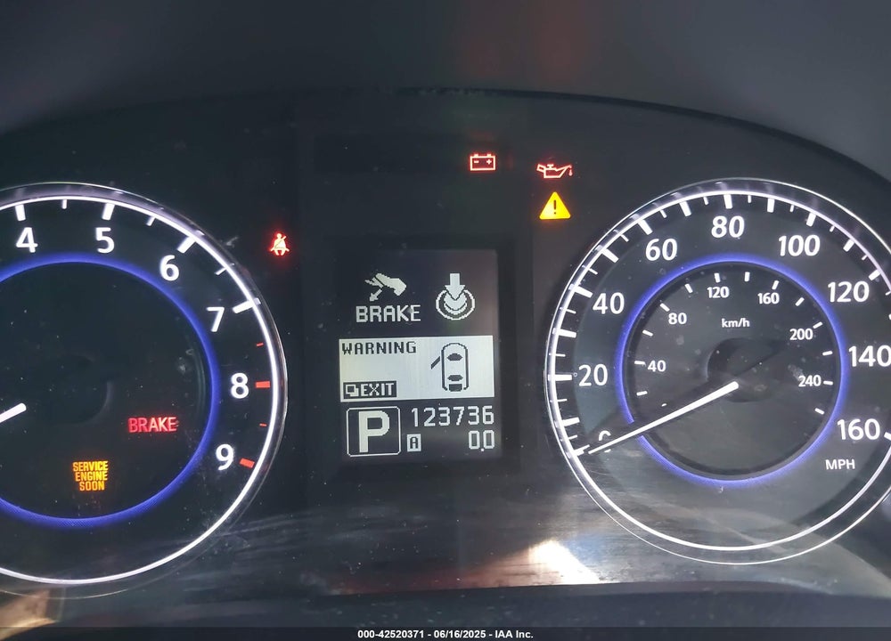 2010 INFINITI G37 JOURNEY VIN: JN1CV6EK0AM100270