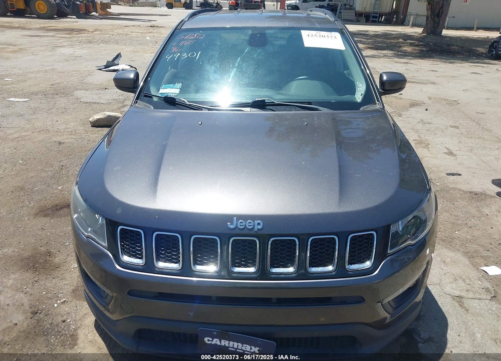 2020 JEEP COMPASS VIN: 3C4NJCBB9LT169802