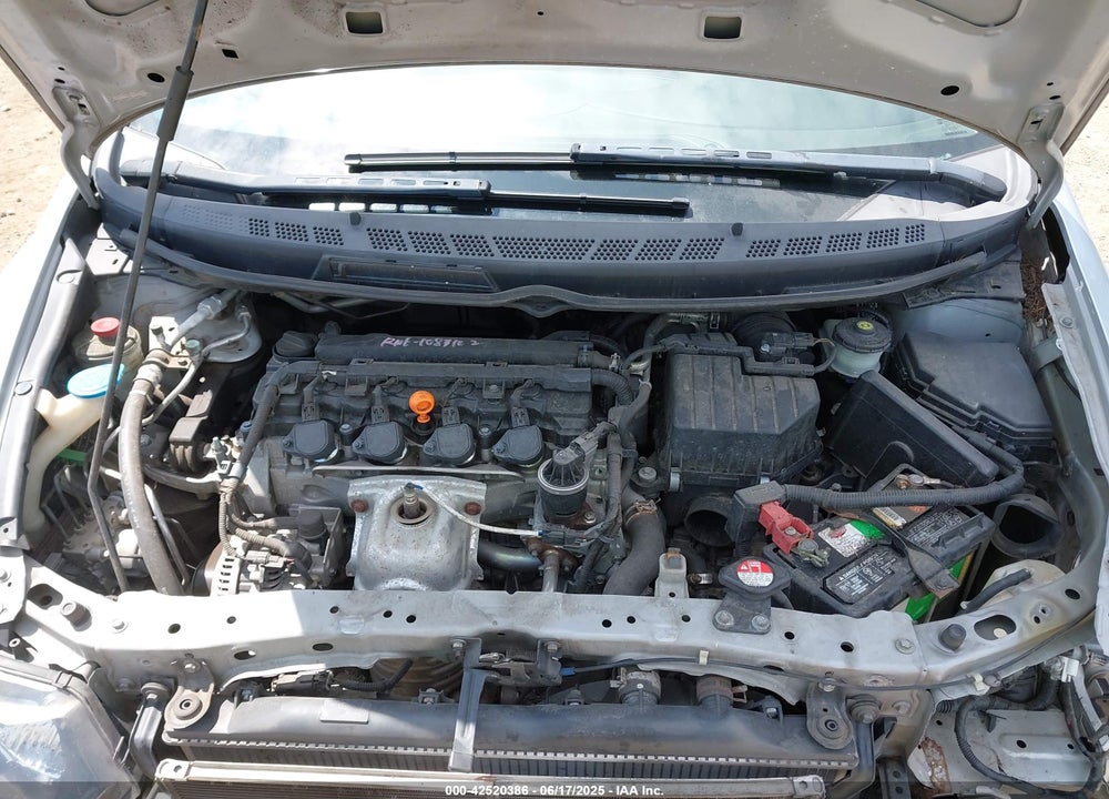 2008 HONDA CIVIC VIN: 2HGFG12868H566591