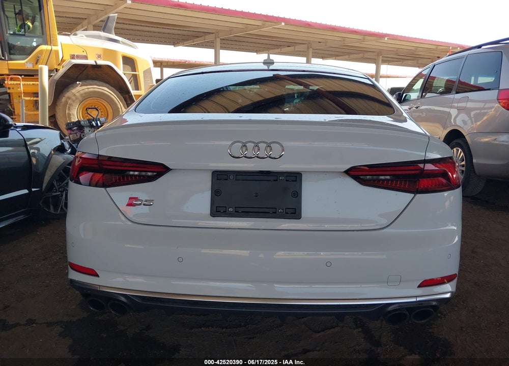 2018 AUDI S5 VIN: WAUC4CF52JA052180