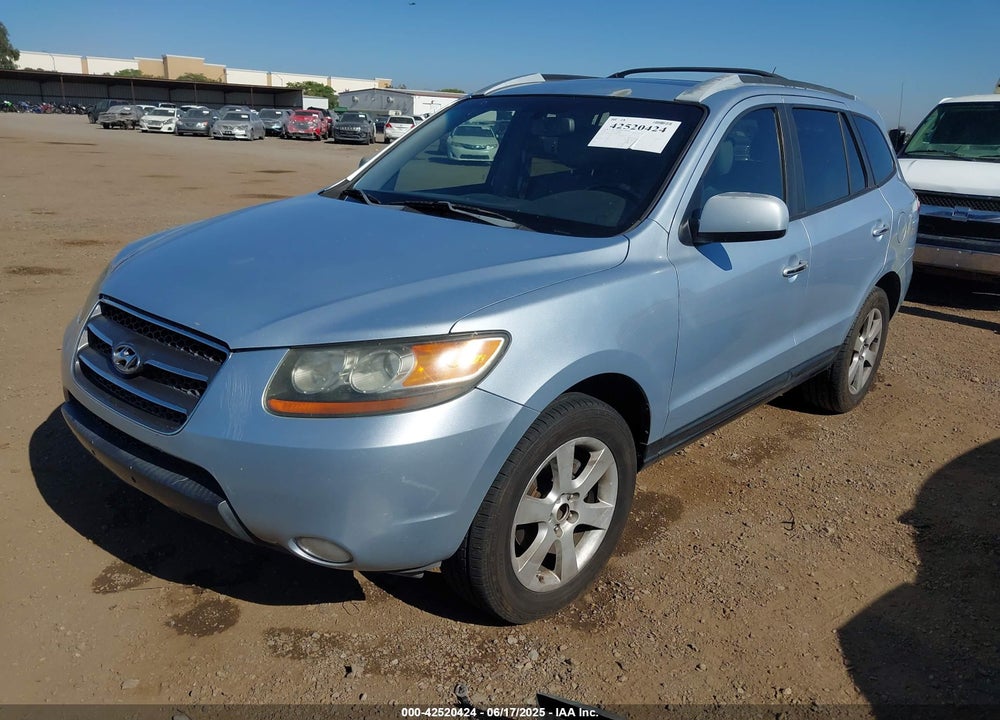 2007 HYUNDAI SANTA FE VIN: 5NMSH13E37H086168