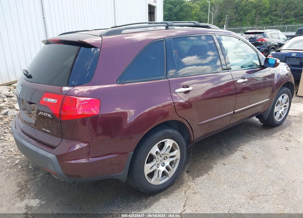 2008 ACURA MDX TECHNOLOGY PACKAGE VIN: 2HNYD284X8H528334