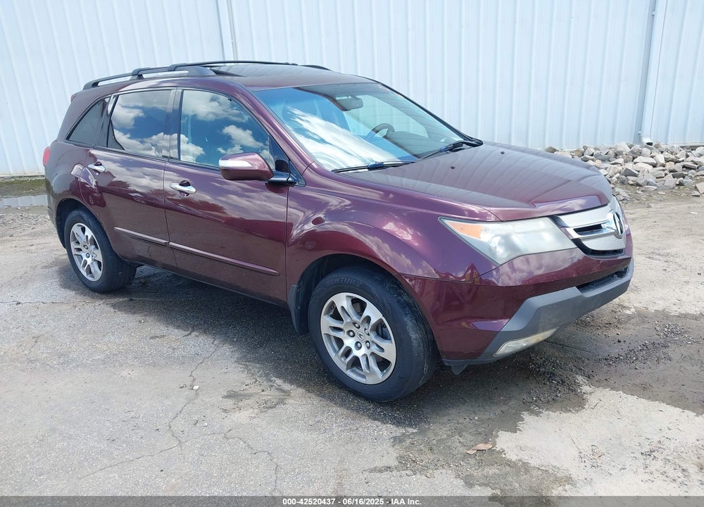 2008 ACURA MDX TECHNOLOGY PACKAGE VIN: 2HNYD284X8H528334