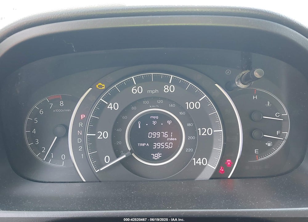 2012 HONDA CR-V VIN: 5J6RM4H79CL006638