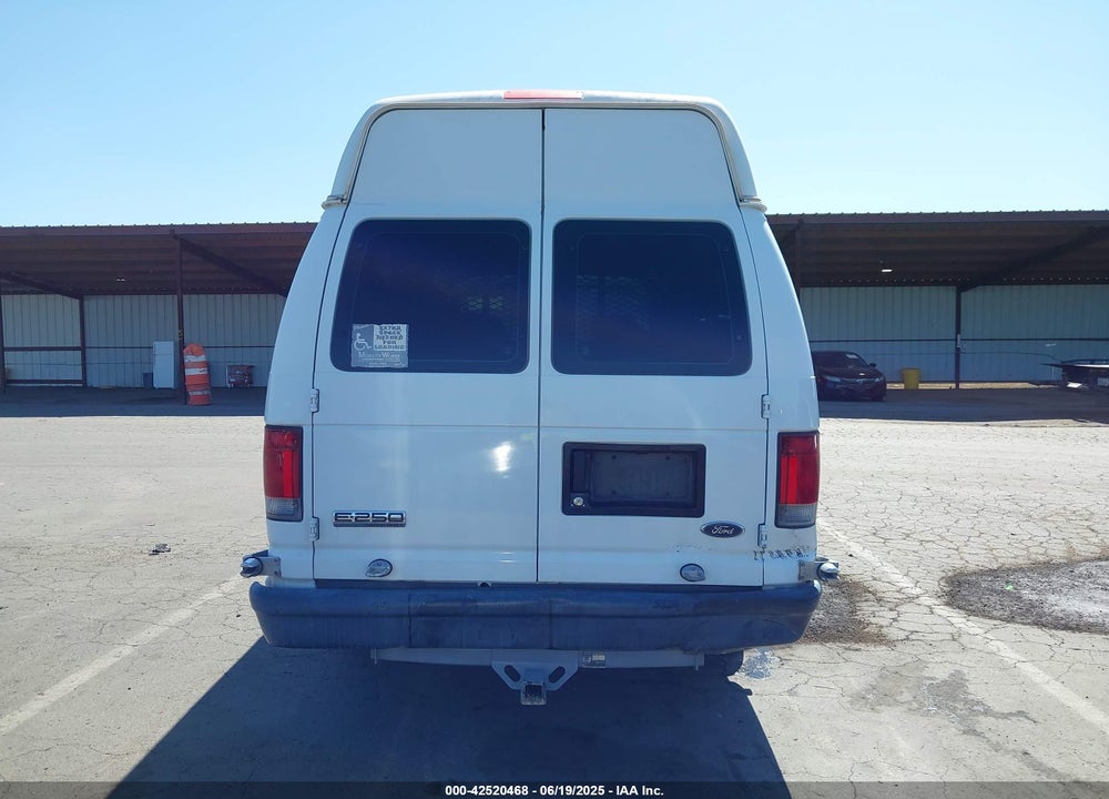 2008 FORD E-250 COMMERCIAL/RECREATIONAL VIN: 1FTNS24W48DB56945
