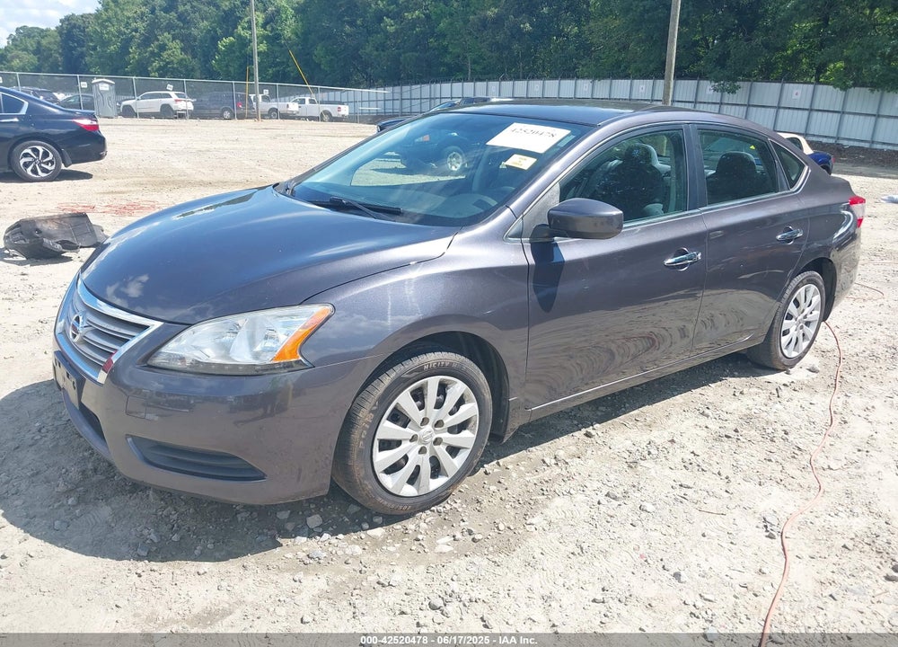 2013 NISSAN SENTRA SV VIN: 3N1AB7AP6DL773554