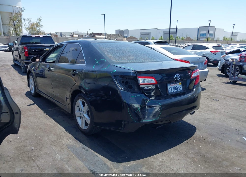 2012 TOYOTA CAMRY VIN: 4T1BF1FK1CU203204