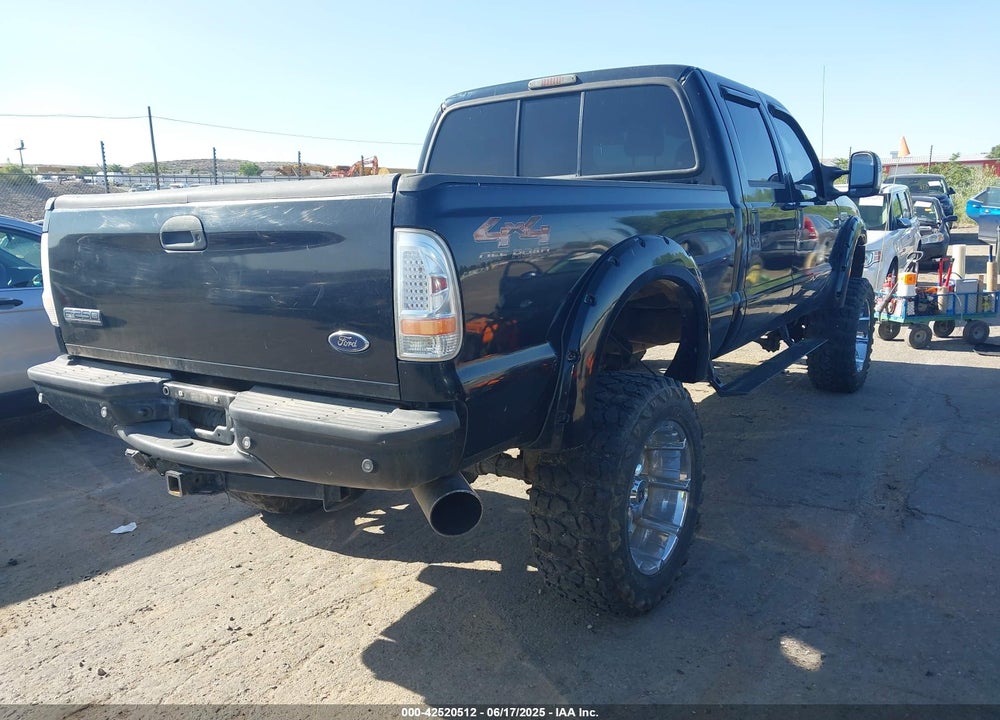 2006 FORD F250 VIN: 1FTSW21P56ED56552