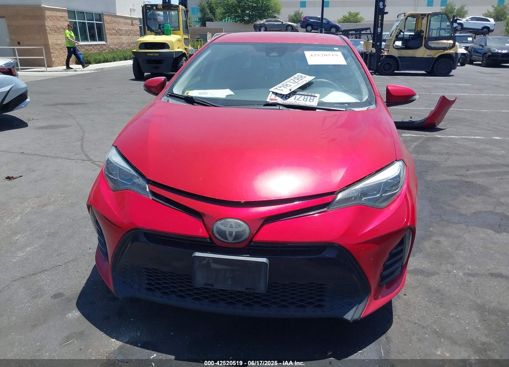 2018 TOYOTA COROLLA SE VIN: 5YFBURHE7JP804532