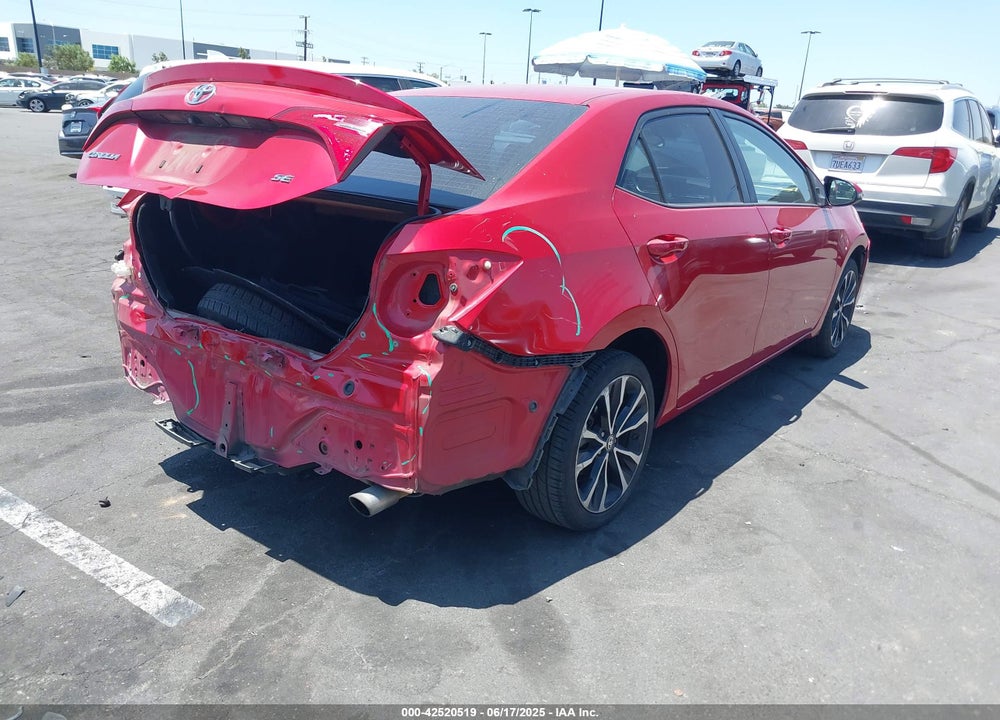 2018 TOYOTA COROLLA SE VIN: 5YFBURHE7JP804532
