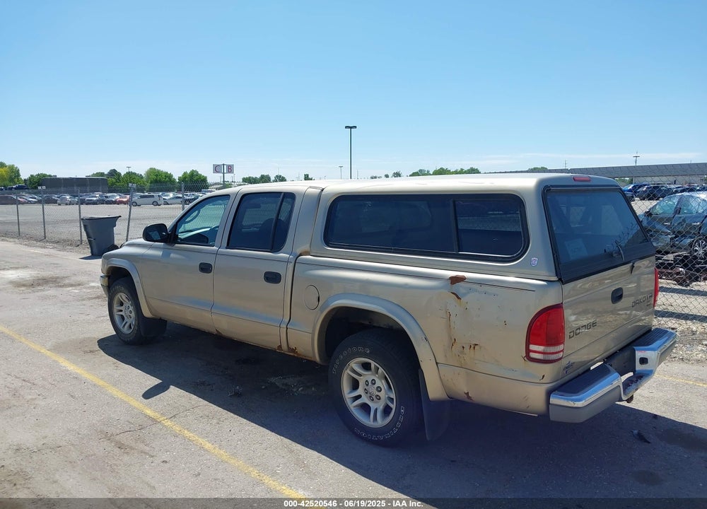 2004 DODGE DAKOTA SLT VIN: 1D7HL48N04S653798
