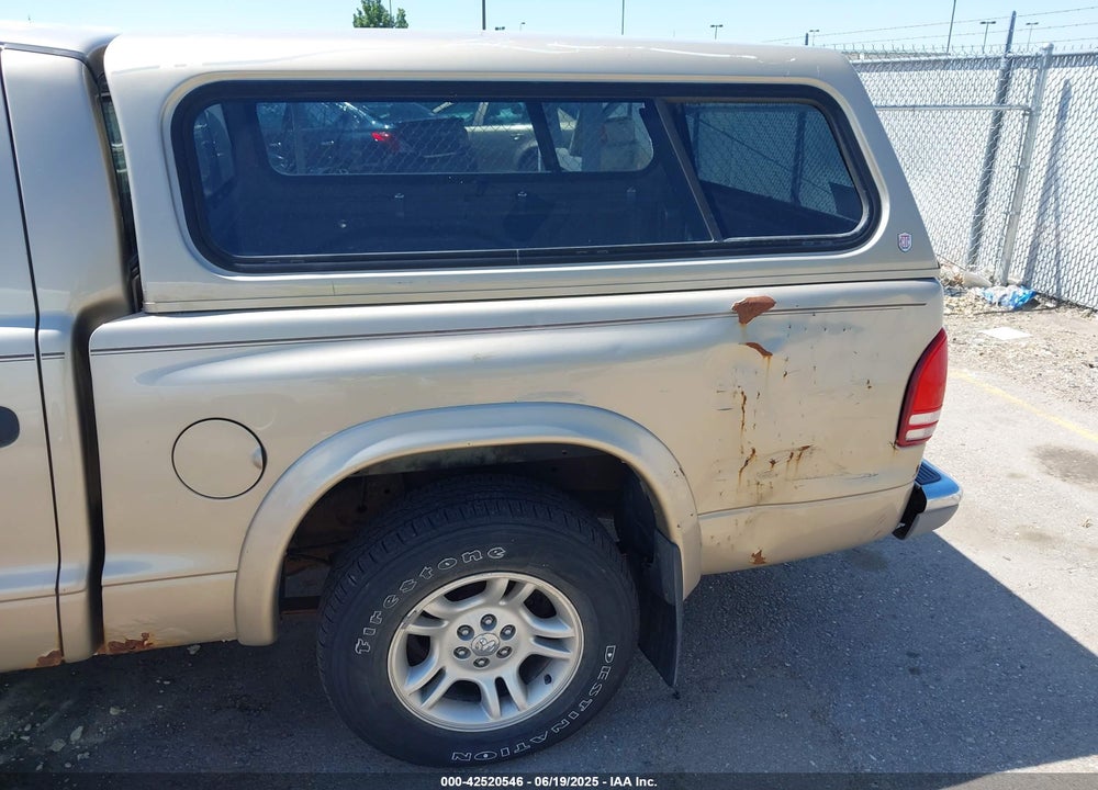 2004 DODGE DAKOTA SLT VIN: 1D7HL48N04S653798