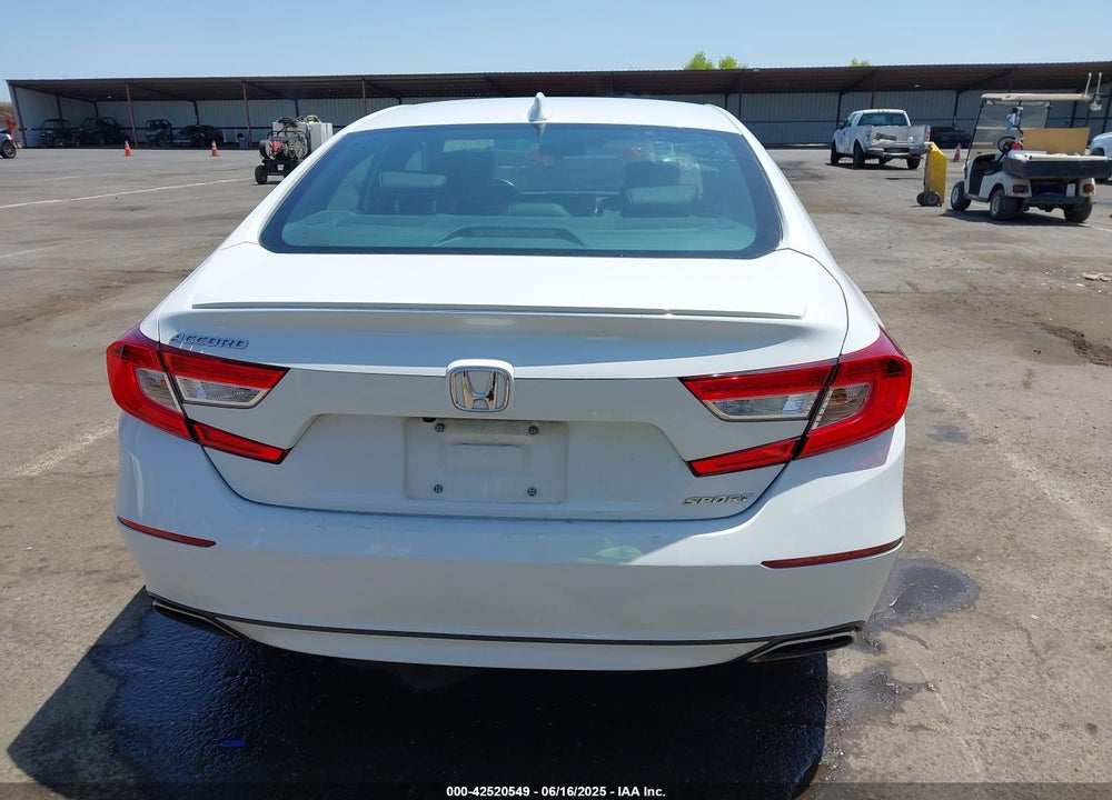 2018 HONDA ACCORD SPORT VIN: 1HGCV1F35JA165545