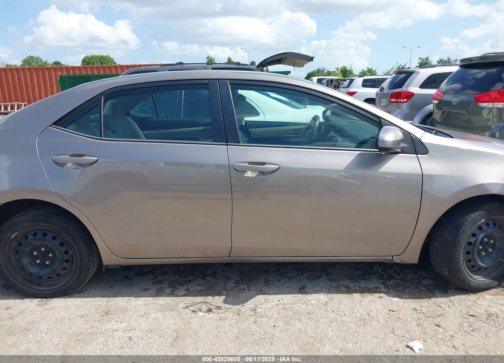 2016 TOYOTA COROLLA LE VIN: 5YFBURHEXGP411620