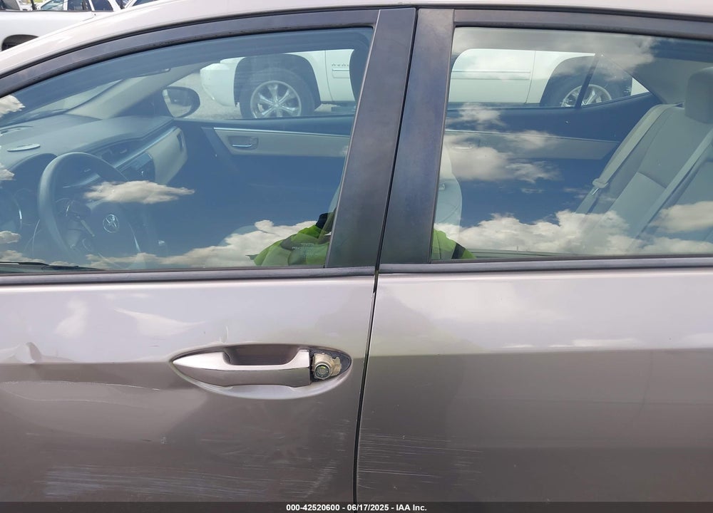 2016 TOYOTA COROLLA LE VIN: 5YFBURHEXGP411620