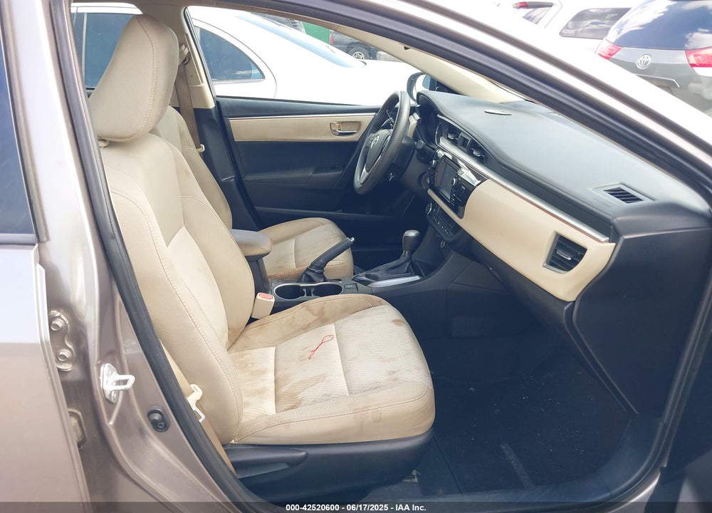 2016 TOYOTA COROLLA LE VIN: 5YFBURHEXGP411620