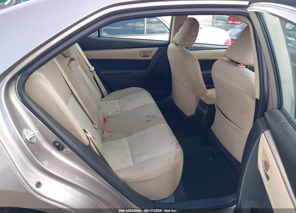 2016 TOYOTA COROLLA LE VIN: 5YFBURHEXGP411620